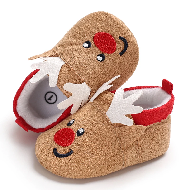 Bottine d'hiver enfant motif renne
