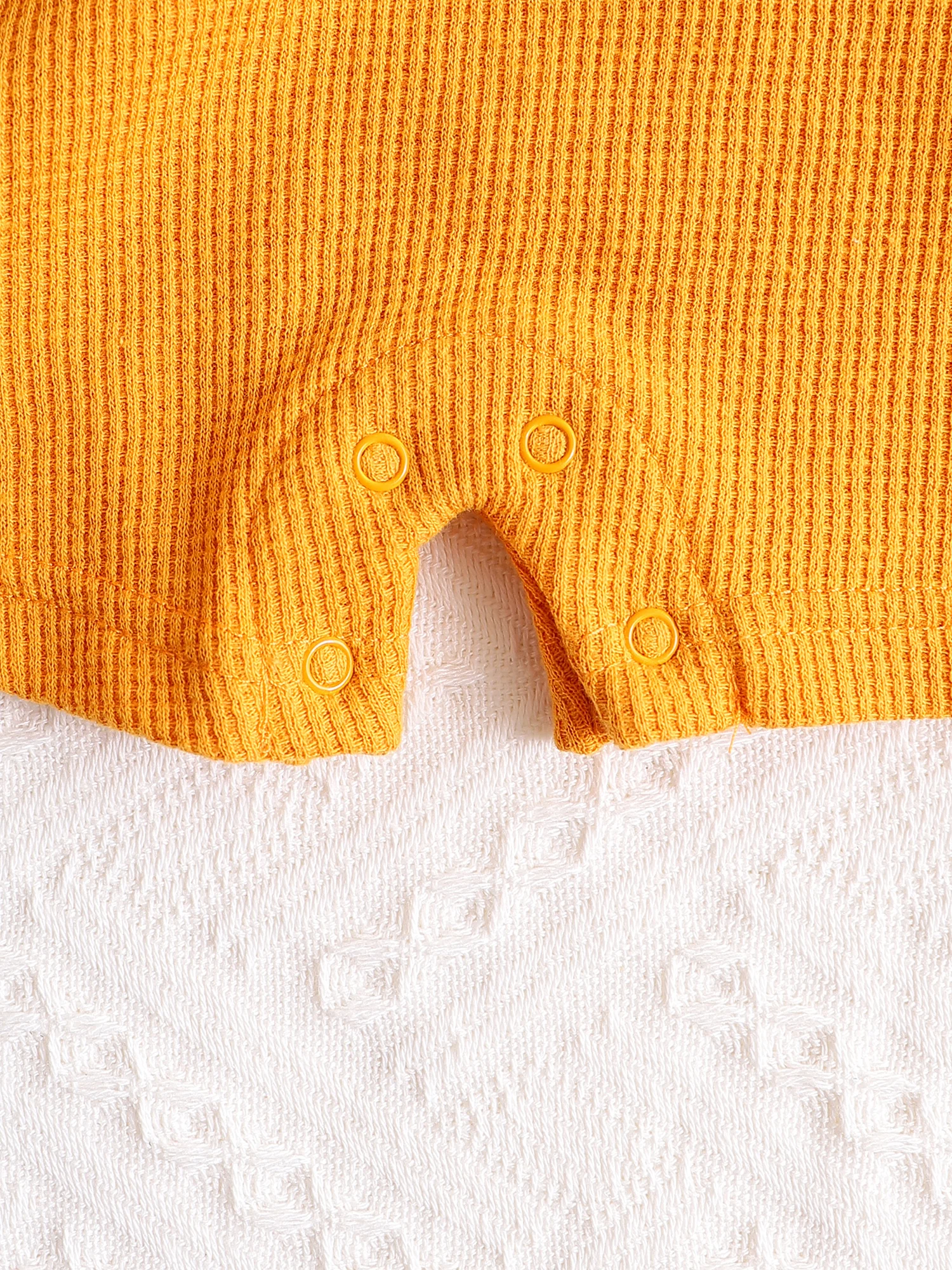 BodyBébé lot barboteuses sans manches été moutarde – Image 6