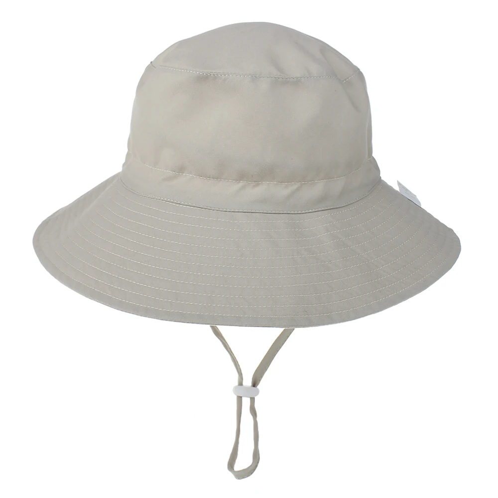 Chapeau bébé anti UV réglable à large bord couvrant
