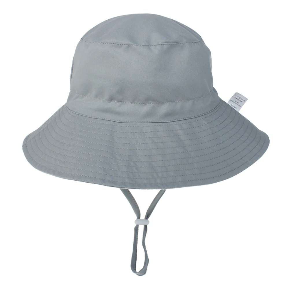 Chapeau bébé anti UV réglable à large bord couvrant