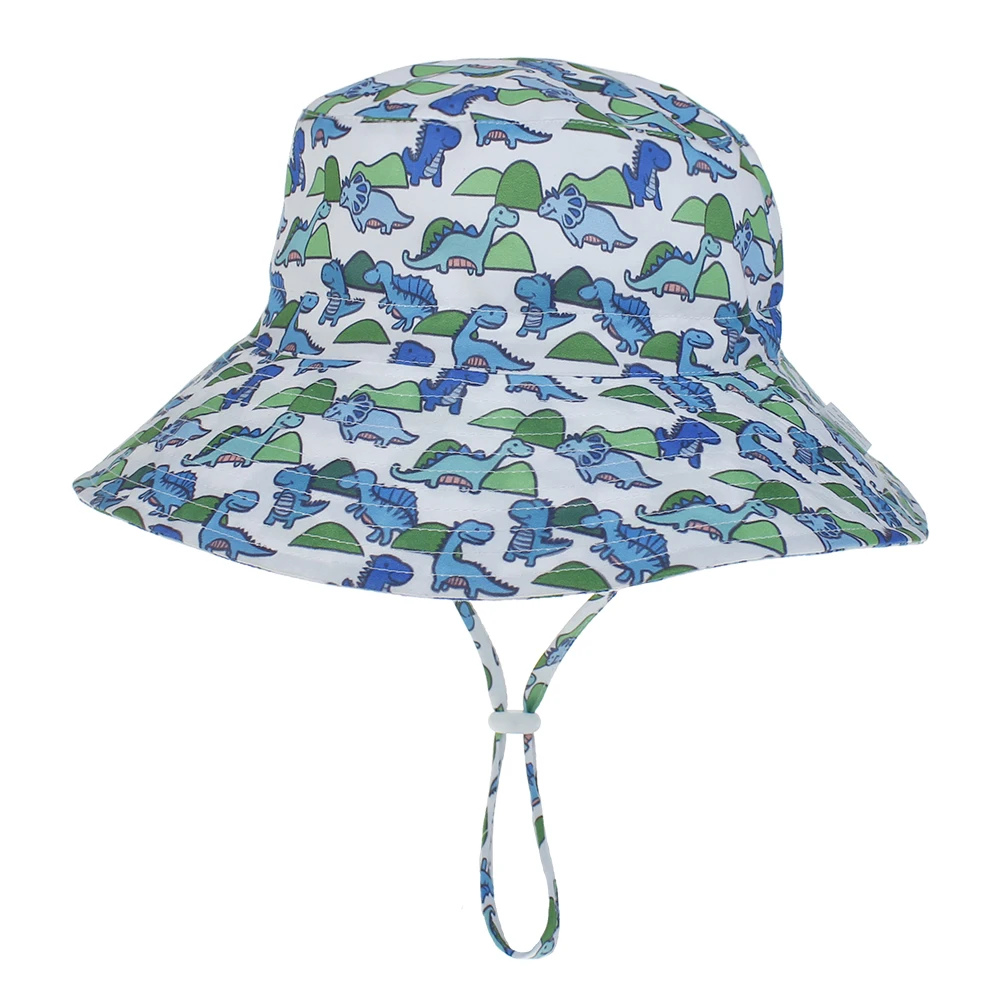 Chapeau bébé anti UV réglable à large bord couvrant