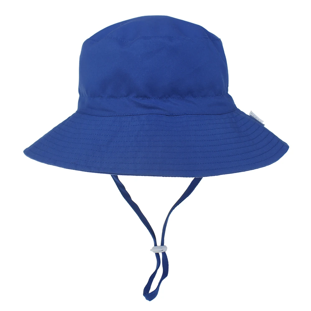 Chapeau bébé anti UV réglable à large bord couvrant