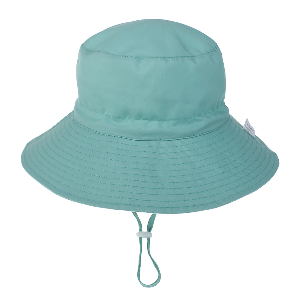 Chapeau bébé anti UV réglable à large bord couvrant