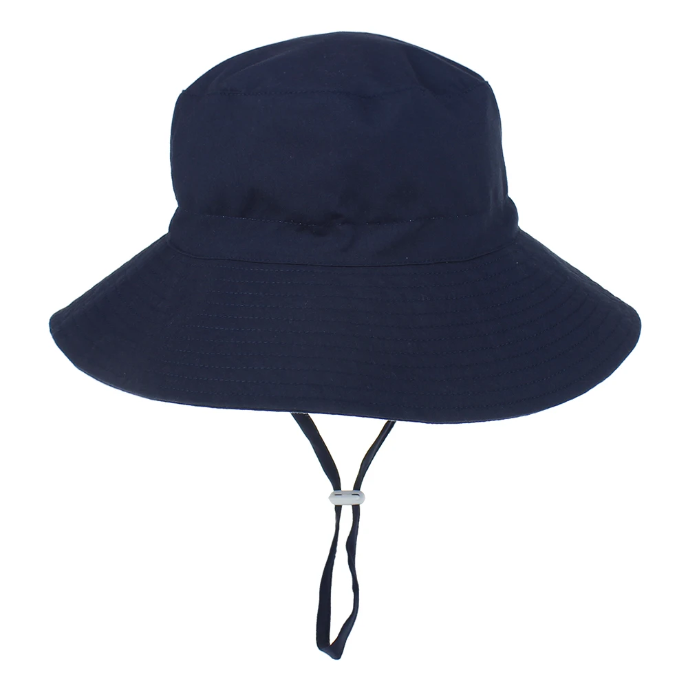 Chapeau bébé anti UV réglable à large bord couvrant