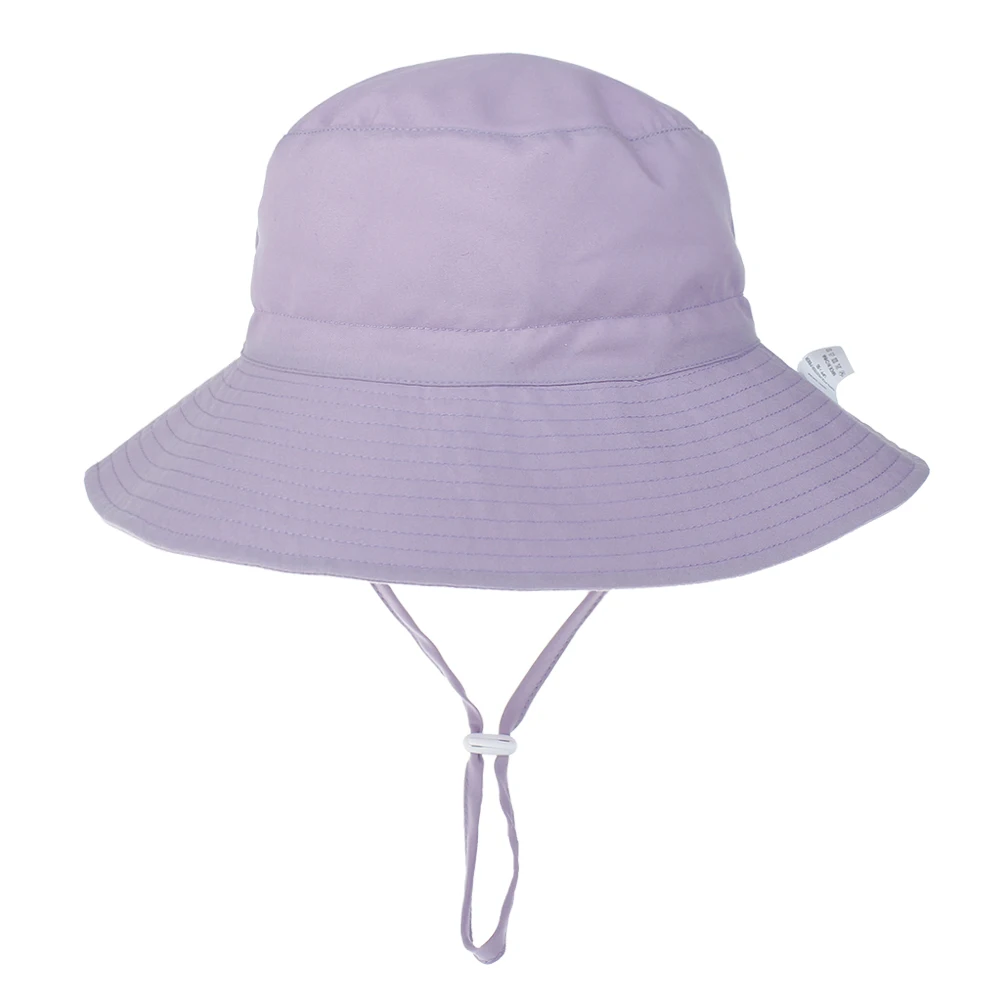Chapeau bébé anti UV réglable à large bord couvrant