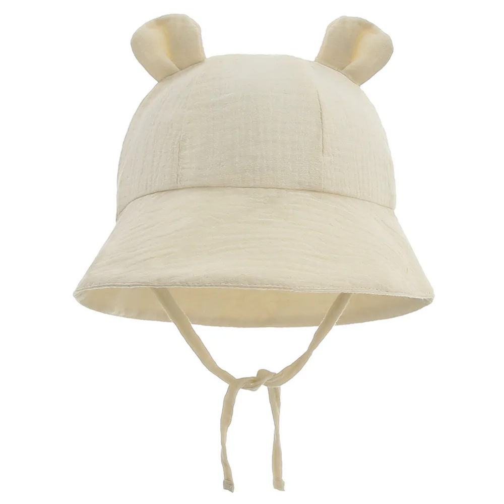 Chapeau bébé été coton doux protection soleil nourrisson