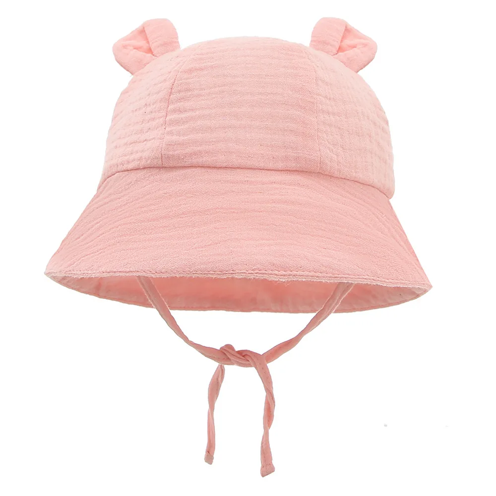 Chapeau bébé été coton doux protection soleil nourrisson