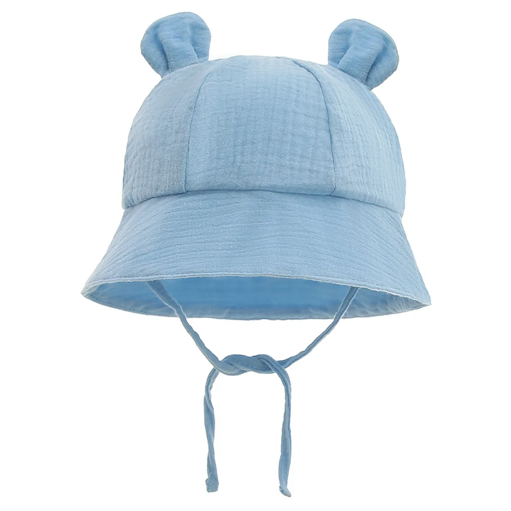 Chapeau bébé été coton doux protection soleil nourrisson