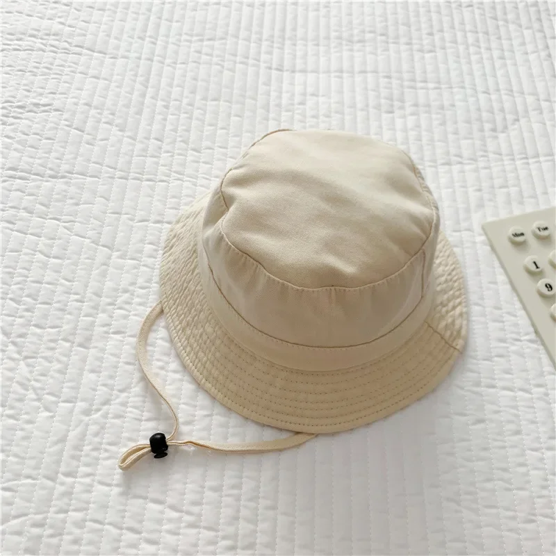 Chapeau bébé anti UV réglable de soleil à large bord