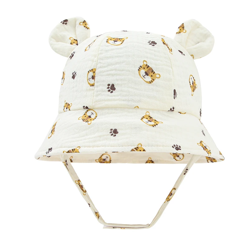 Chapeau bébé été coton doux protection soleil nourrisson