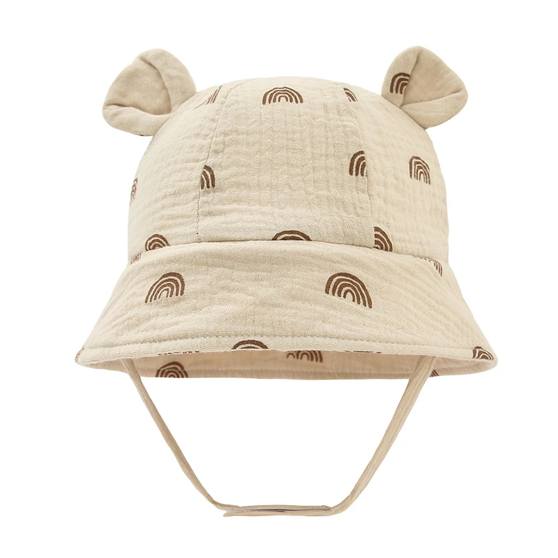 Chapeau bébé été coton doux protection soleil nourrisson