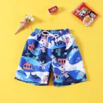 Maillot de bain bébé short plage dessin animé été