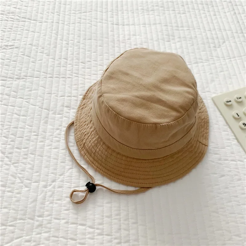 Chapeau bébé anti UV réglable de soleil à large bord