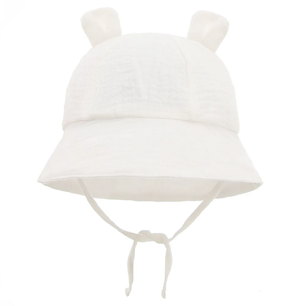 Chapeau bébé été coton doux protection soleil nourrisson