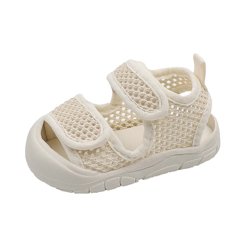 Sandales bébé à bout ouvert souples pour l'été